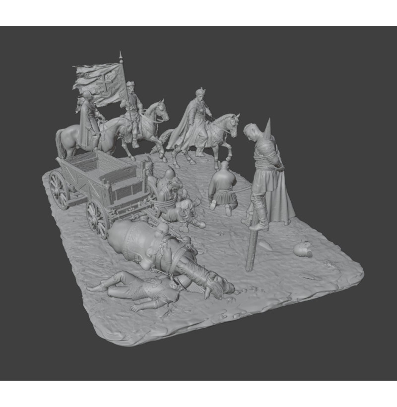 Battle of Batih 1652 Historical Diorama – STL Files for 3D Printing