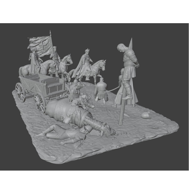 Battle of Batih 1652 Historical Diorama – STL Files for 3D Printing