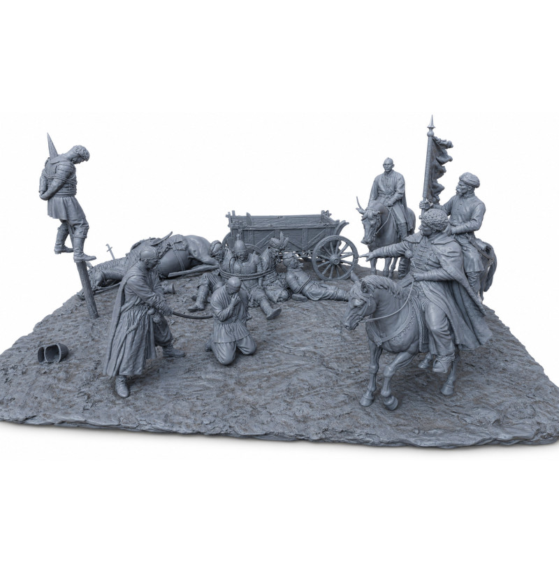 Battle of Batih 1652 Historical Diorama – STL Files for 3D Printing