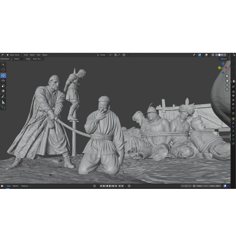 Battle of Batih 1652 Historical Diorama – STL Files for 3D Printing