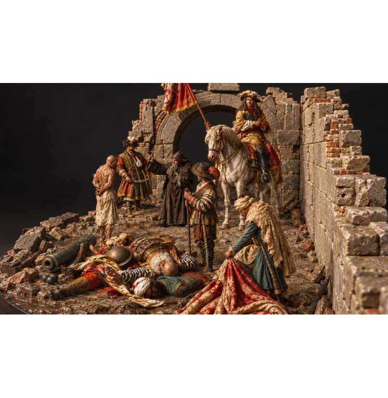 The Liberation of Buda 1686 — Historical Battle | Premium STL Diorama for 3D Printing