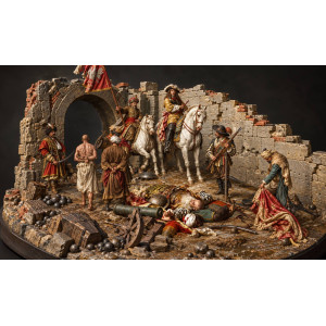 The Liberation of Buda 1686 — Historical Battle | Premium STL Diorama for 3D Printing