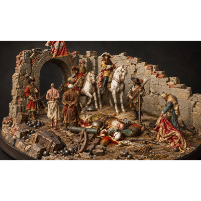 The Liberation of Buda 1686 — Historical Battle | Premium STL Diorama for 3D Printing