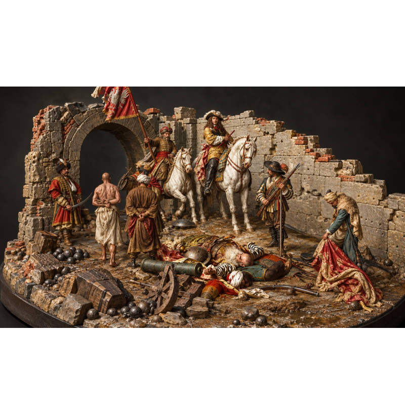 The Liberation of Buda 1686 — Historical Battle | Premium STL Diorama for 3D Printing