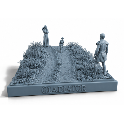 Gladiator: The Road Home Diorama — STL File for 3D Printing