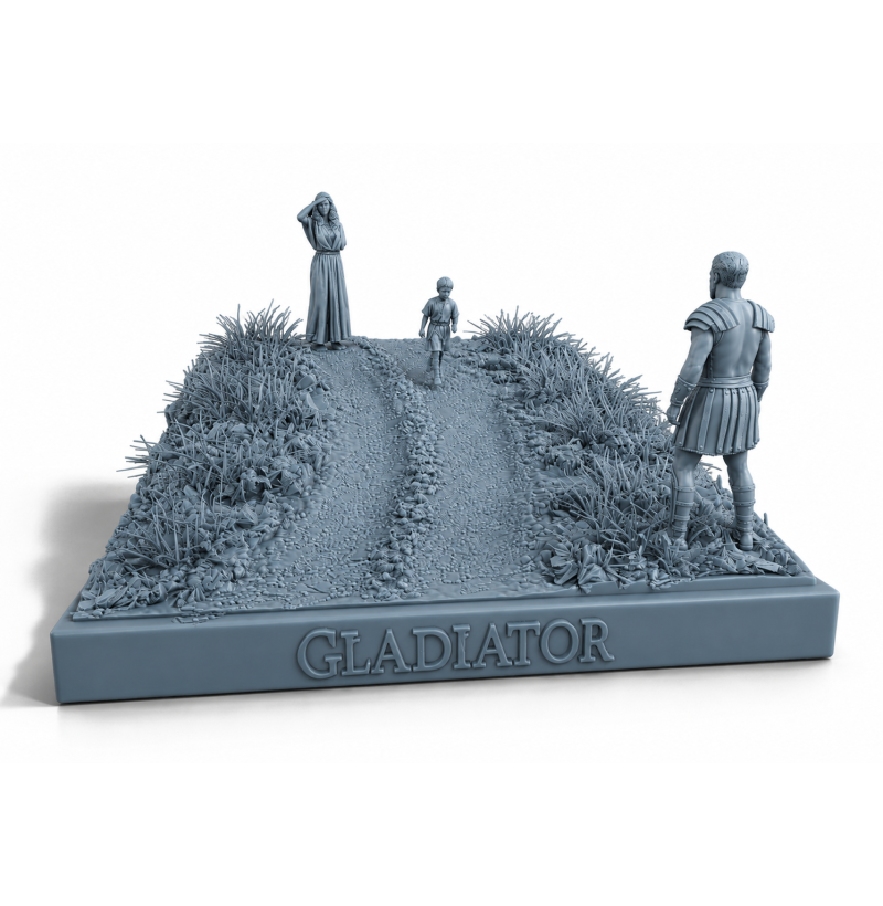 Gladiator: The Road Home Diorama — STL File for 3D Printing