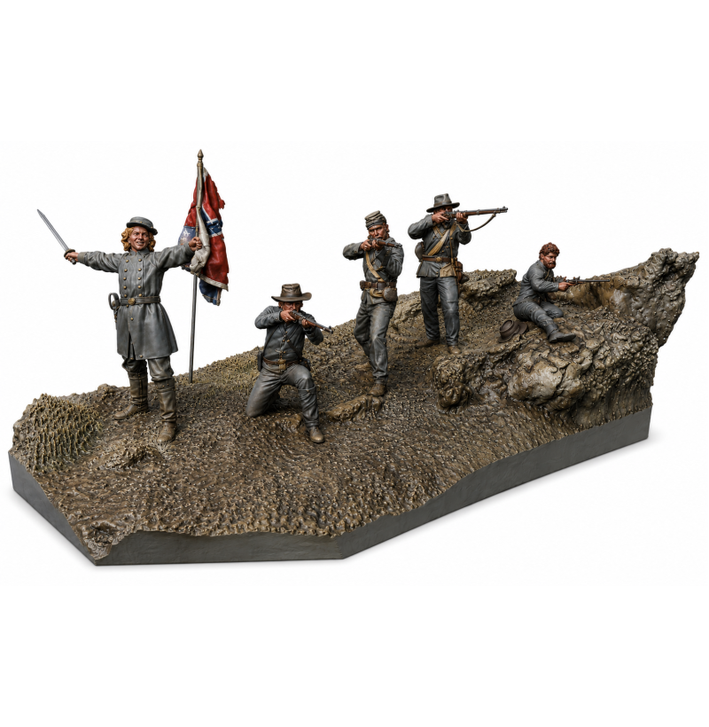 American Civil War Battle Diorama STL File for 3D Printing