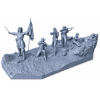 American Civil War Battle Diorama STL File for 3D Printing