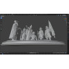 After the Battle of Poltava — Charles XII and Ivan Mazepa Diorama STL Files for 3D Printing