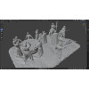 "On the Eve of Battle" Diorama – Zaporozhian Cossacks STL Files for 3D Printing