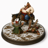 "Our Enemies Will Vanish Like Dew in the Sun" Diorama STL File for 3D Printing