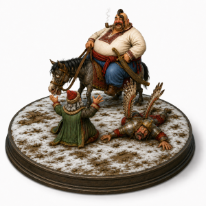 "Our Enemies Will Vanish Like Dew in the Sun" Diorama STL File for 3D Printing