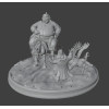"Our Enemies Will Vanish Like Dew in the Sun" Diorama STL File for 3D Printing