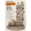 Cossacks Cartoon Characters STL File for 3D Printing