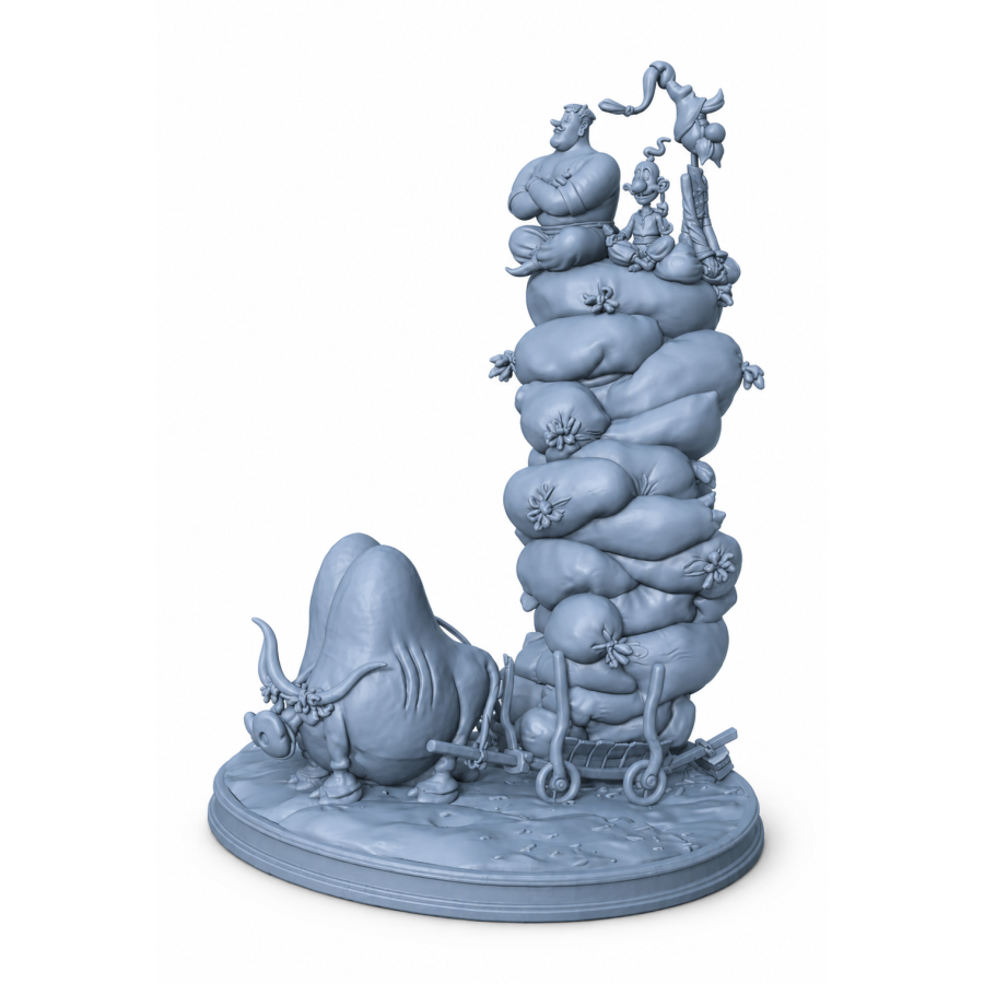 Cossacks Cartoon Characters STL File for 3D Printing Cossacks Cartoon Characters STL File for 3D Printing