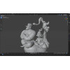 Cossacks Cartoon Characters STL File for 3D Printing