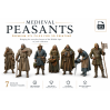 Medieval Peasants Set – 7 Historical STL Miniatures for 3D Printing