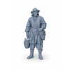Medieval Peasants Set – 7 Historical STL Miniatures for 3D Printing
