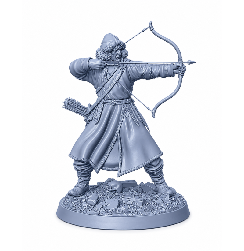 Crimean Tatars of the 17th Century – 8 STL Models Set for 3D Printing
