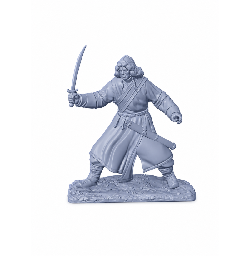 Crimean Tatars of the 17th Century – 8 STL Models Set for 3D Printing