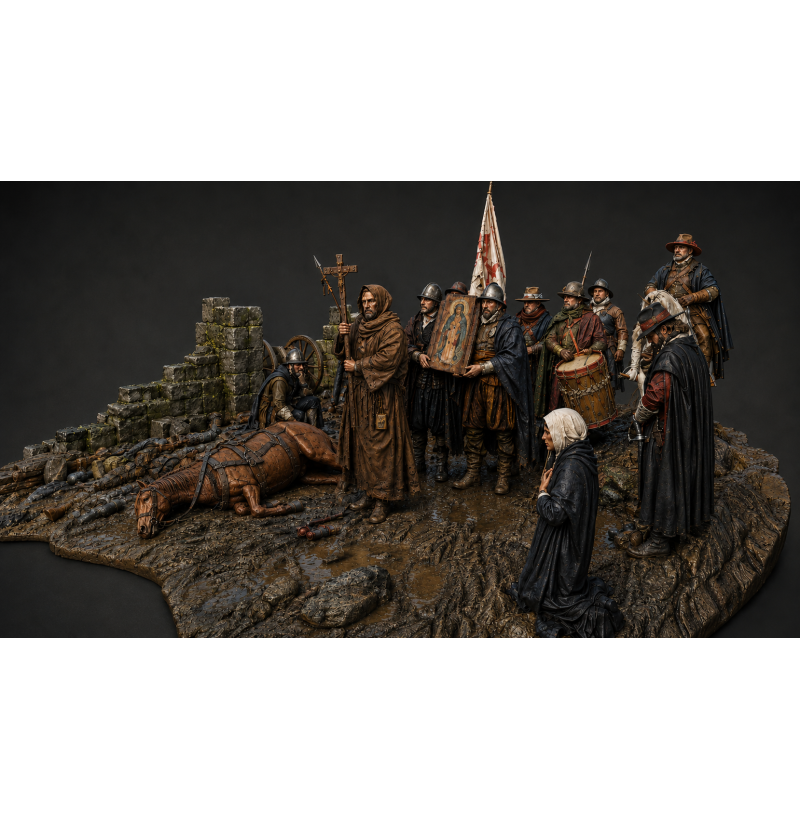 The Last Hope of the Besieged Diorama – STL Files for 3D Printing