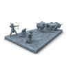 Buffalo Hunt Diorama STL Files for 3D Printing