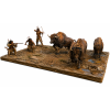 Buffalo Hunt Diorama STL Files for 3D Printing