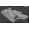 German U-96 Submarine with Crew Diorama – STL Files for 3D Printing