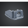 Ruined Medieval Fortress — Diorama Base | STL File for 3D Printing