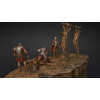 Execution of Spartacus’ Rebels – Premium Historical STL Diorama for 3D Printing