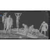 Execution of Spartacus’ Rebels – Premium Historical STL Diorama for 3D Printing