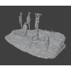 Execution of Spartacus’ Rebels – Premium Historical STL Diorama for 3D Printing