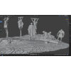 Execution of Spartacus’ Rebels – Premium Historical STL Diorama for 3D Printing