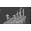 Execution of Spartacus’ Rebels – Premium Historical STL Diorama for 3D Printing