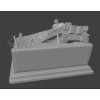 WWII Tiger Tank Diorama STL File for 3D Printing
