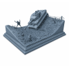 WWII Tiger Tank Diorama STL File for 3D Printing
