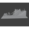 WWII Tiger Tank Diorama STL File for 3D Printing