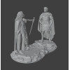 Caesar & Vercingetorix Historical Diorama – Siege of Alesia 52 BC STL