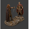 Caesar & Vercingetorix Historical Diorama – Siege of Alesia 52 BC STL