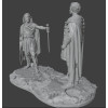Caesar & Vercingetorix Historical Diorama – Siege of Alesia 52 BC STL