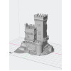 Buy STL File of a Medieval Castle for 3D Printing