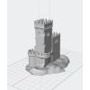Buy STL File of a Medieval Castle for 3D Printing