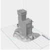 Buy STL File of a Medieval Castle for 3D Printing