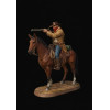 Wild West Cowboy on Horseback with Rifle — STL Model for 3D Printing