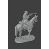 Wild West Cowboy on Horseback with Rifle — STL Model for 3D Printing