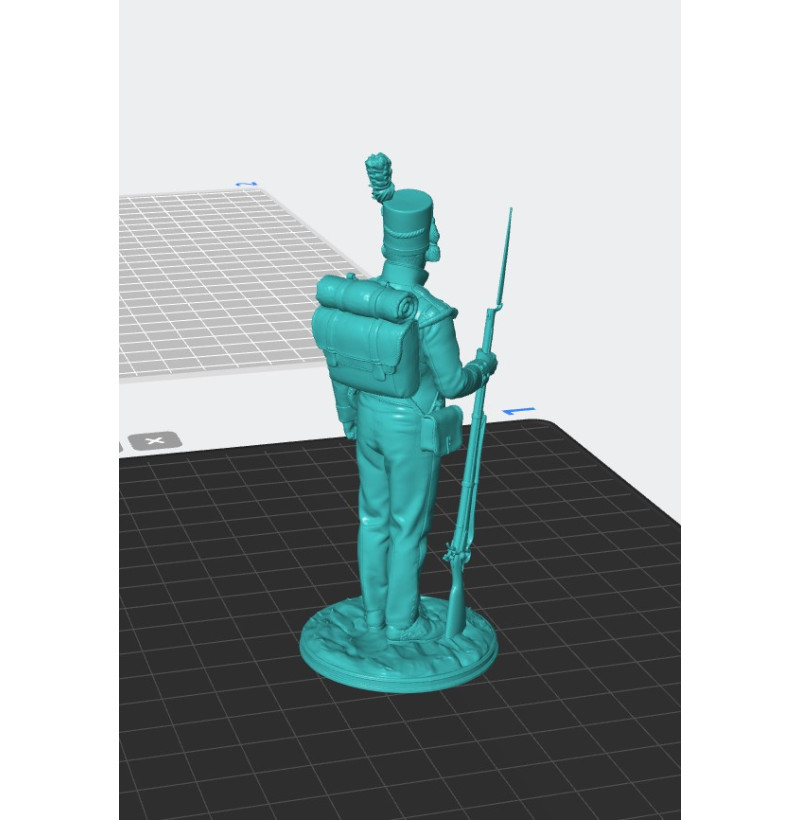 Napoleonic Infantry Soldier — STL Files for 3D Printing