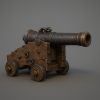 Medieval Ship Cannon STL for 3D Printing – Early Naval Gun
