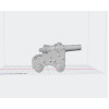 Medieval Ship Cannon STL for 3D Printing – Early Naval Gun
