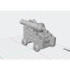 Medieval Ship Cannon STL for 3D Printing – Early Naval Gun