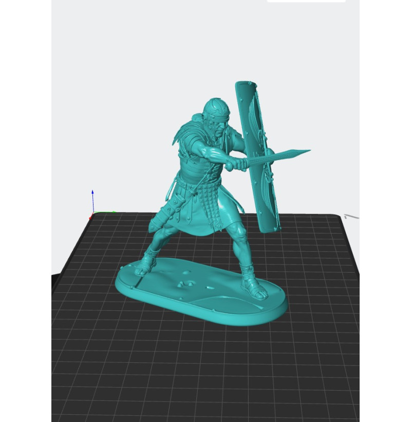 Roman Legionary – Early Roman Empire STL Model